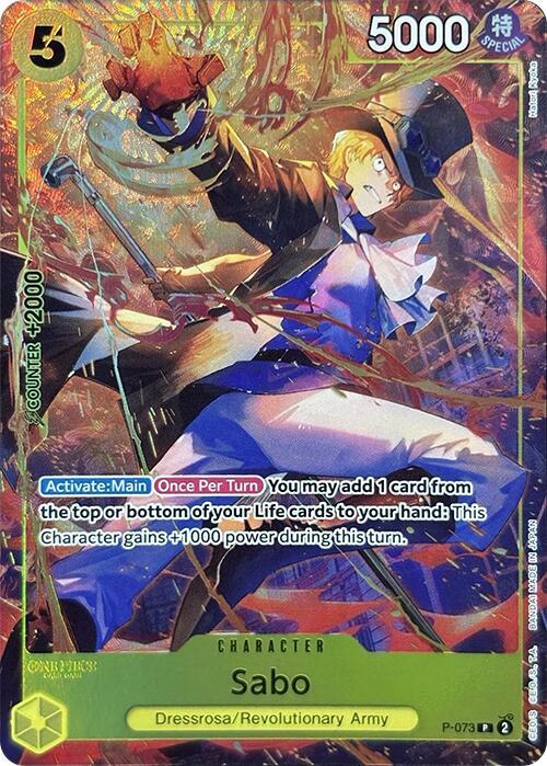 P-073 Sabo (Best Selection Vol.3) EN