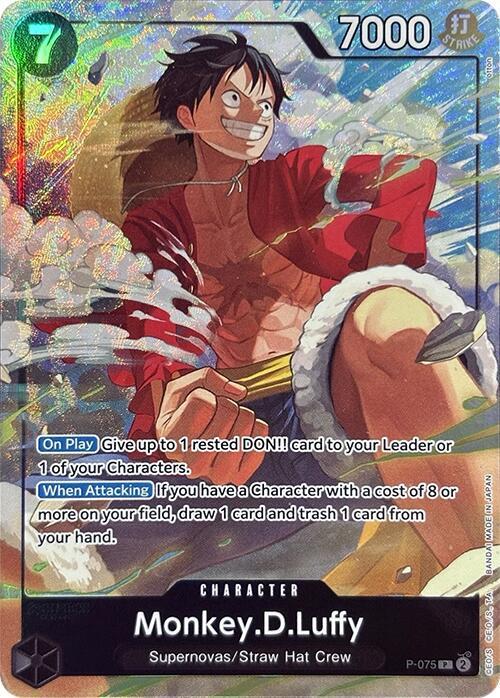 P-075 Monkey.D.Luffy (Best Selection Vol.3) EN