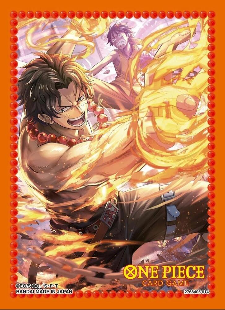 One Piece Card Game Official Sleeves: Assortment 10 - Portgas.D.Ace