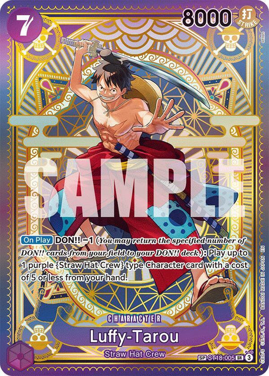 ST18-005 SP Luffy-Tarou EN