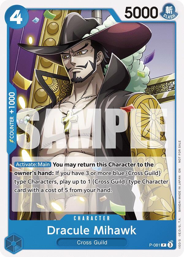 P-081 Dracule Mihawk (OP-11 Release Event) EN