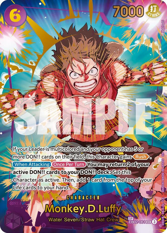 EB02-061 SP Monkey.D.Luffy EN