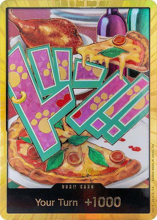 DON!! Card (Bonney) (Gold) EN