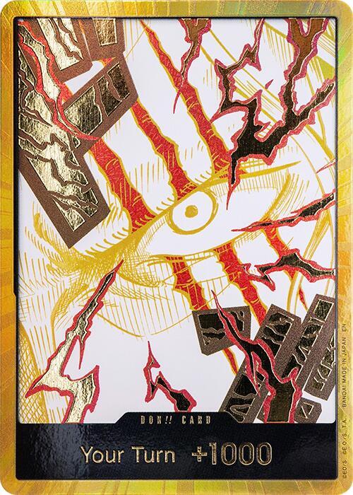 DON!! Card (Shanks) (Gold) EN