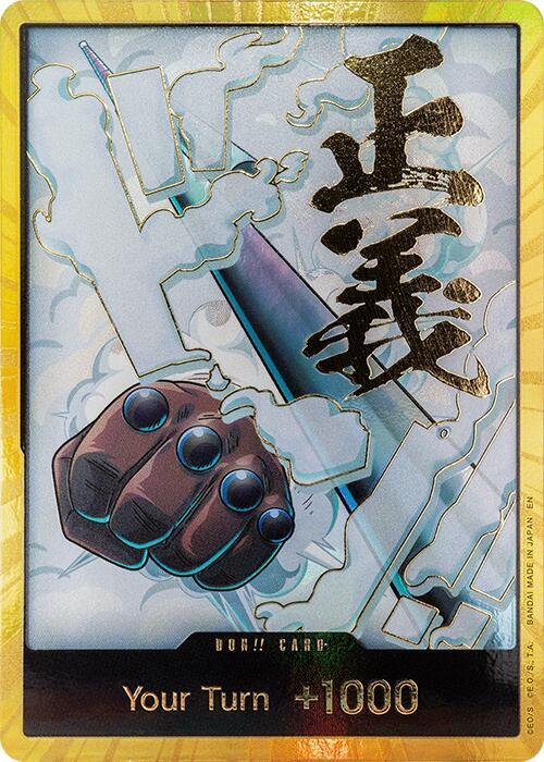 DON!! Card (Smoker) (Gold) EN