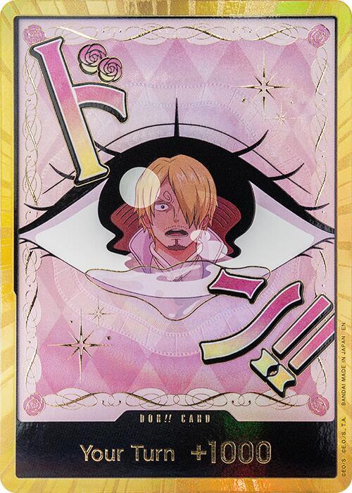 DON!! Card (Pudding) (Gold) EN