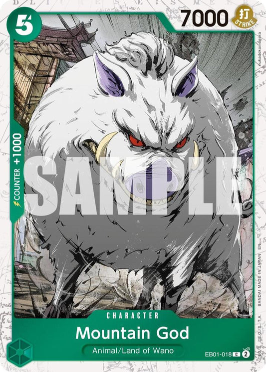 EB01-018 C Mountain God (Pirate Flag Foil) EN