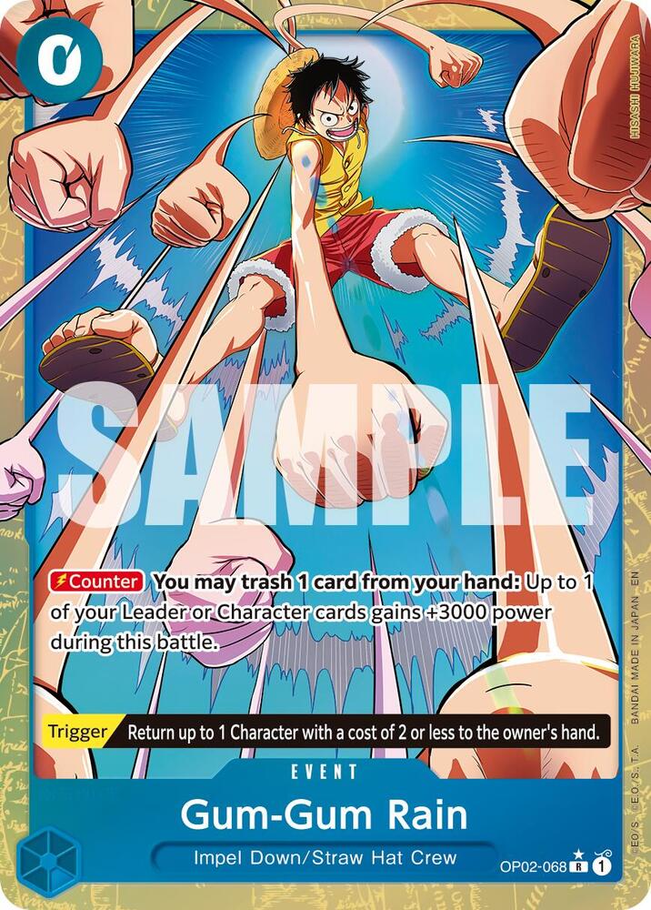 OP02-068 PR Gum-Gum Rain EN