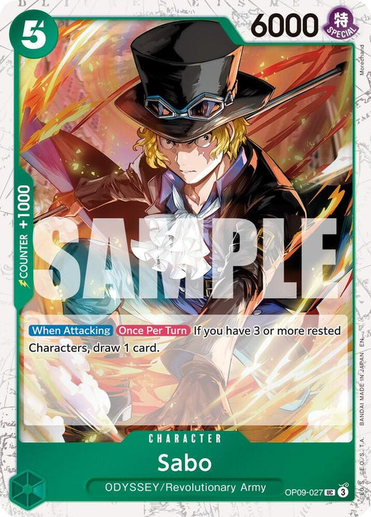 OP09-027 UC Sabo (Pirate Flag Foil) EN