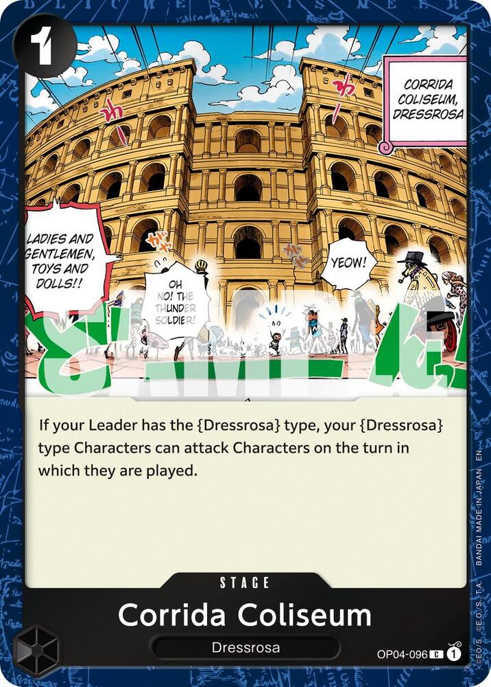 OP04-096 C Corrida Coliseum (Pirate Flag Foil) EN