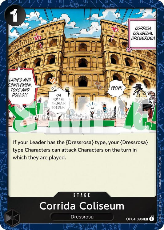 OP04-096 C Corrida Coliseum (Pirate Flag Foil) EN