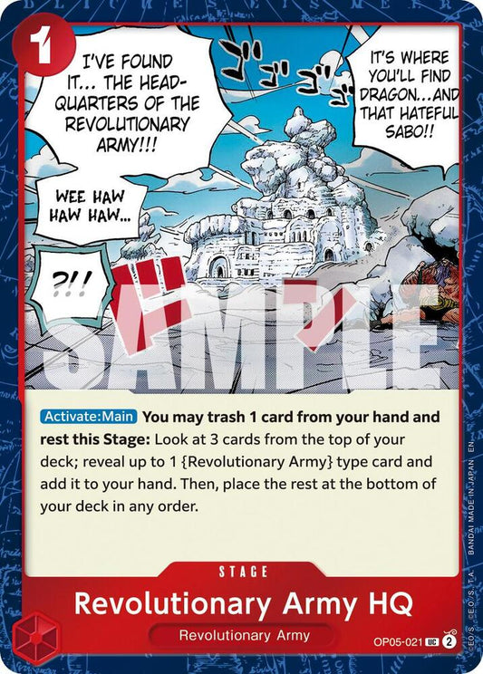 OP05-021 UC Revolutionary Army HQ (Pirate Flag Foil) EN