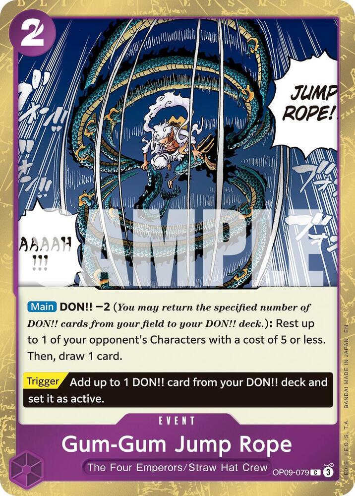 OP09-079 C Gum-Gum Jump Rope (Pirate Flag Foil) EN