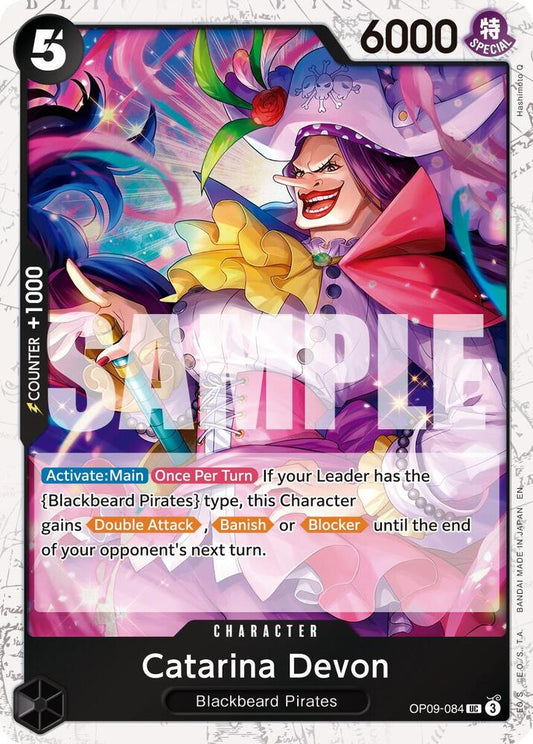 OP09-084 UC Catarina Devon (Pirate Flag Foil) EN