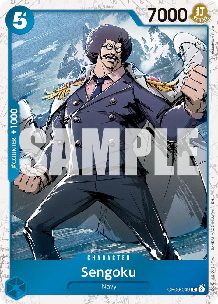 OP06-049 C Sengoku (Pirate Flag Foil) EN