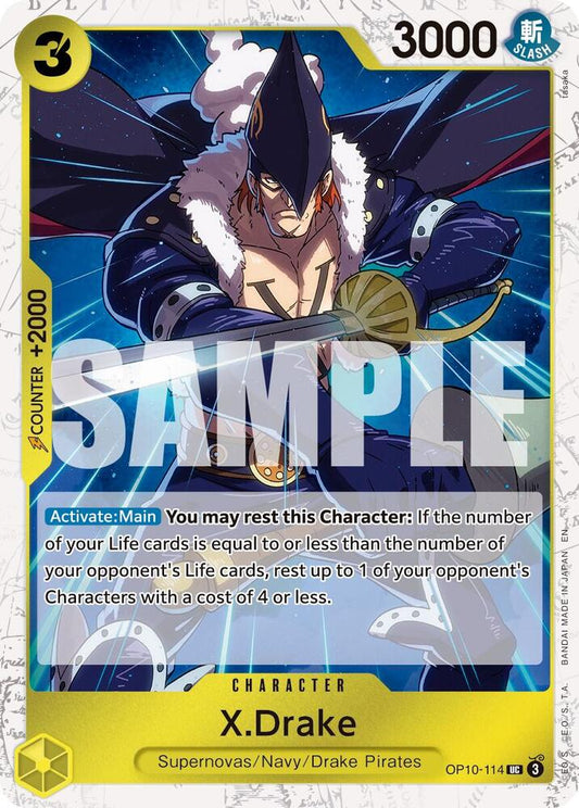 OP10-114 UC X.Drake (Pirate Flag Foil) EN