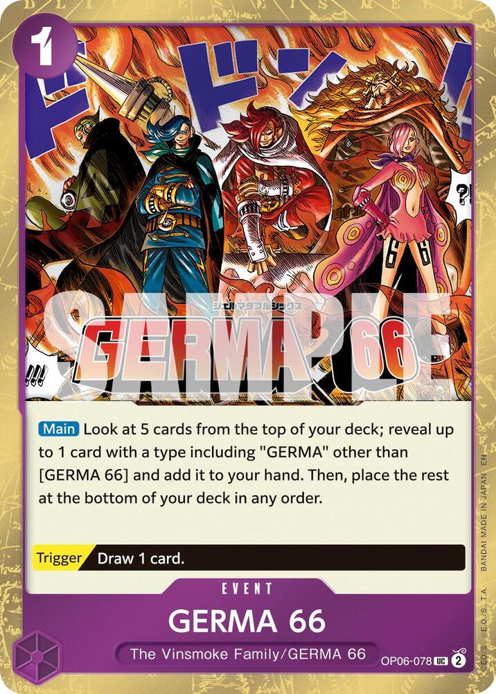 OP06-078 UC GERMA 66 (Pirate Flag Foil) EN
