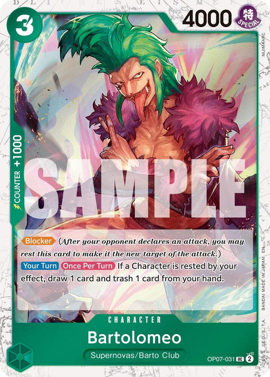 OP07-031 UC Bartolomeo (Pirate Flag Foil) EN