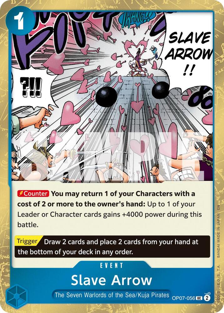 OP07-056 UC Slave Arrow (Pirate Flag Foil) EN