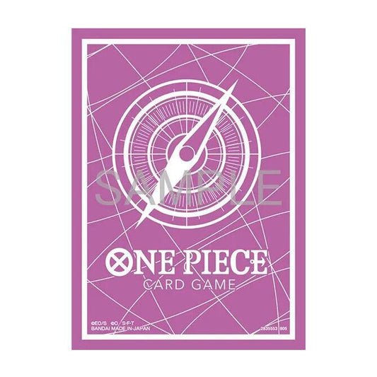 One Piece Card Game Official Sleeves: Assortment 13 - Standard Purple
