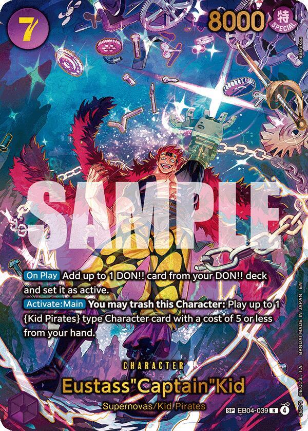 EB04-039 SP Eustass"Captain"Kid EN