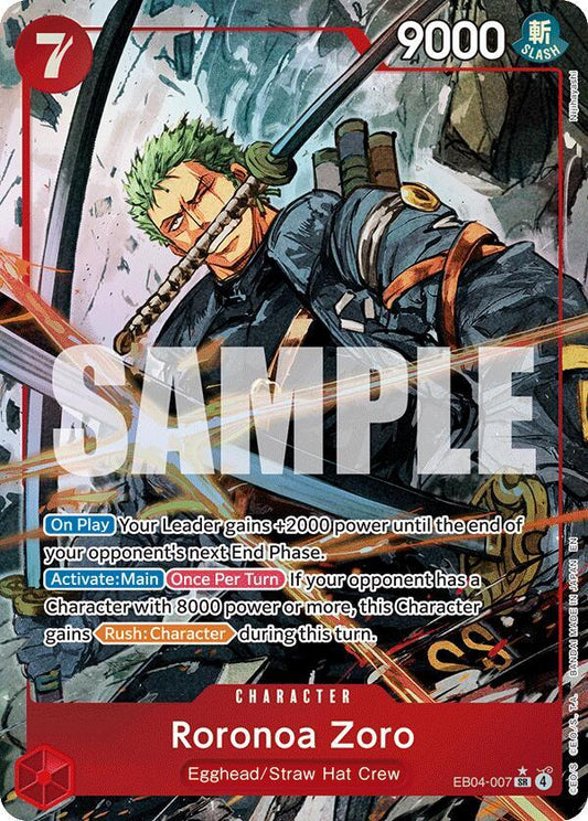 EB04-007 PSR Roronoa Zoro EN
