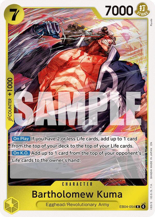 EB04-054 R Bartholomew Kuma EN