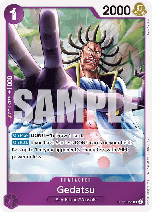 OP15-063 R Gedatsu EN
