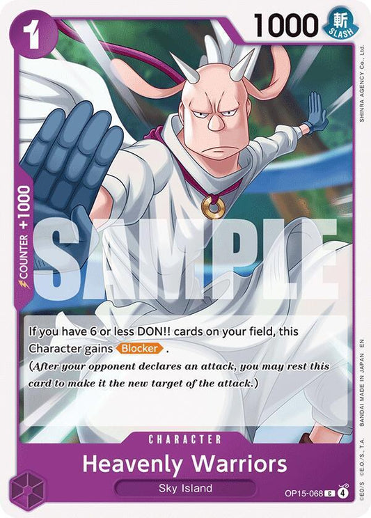 OP15-068 C Heavenly Warriors EN