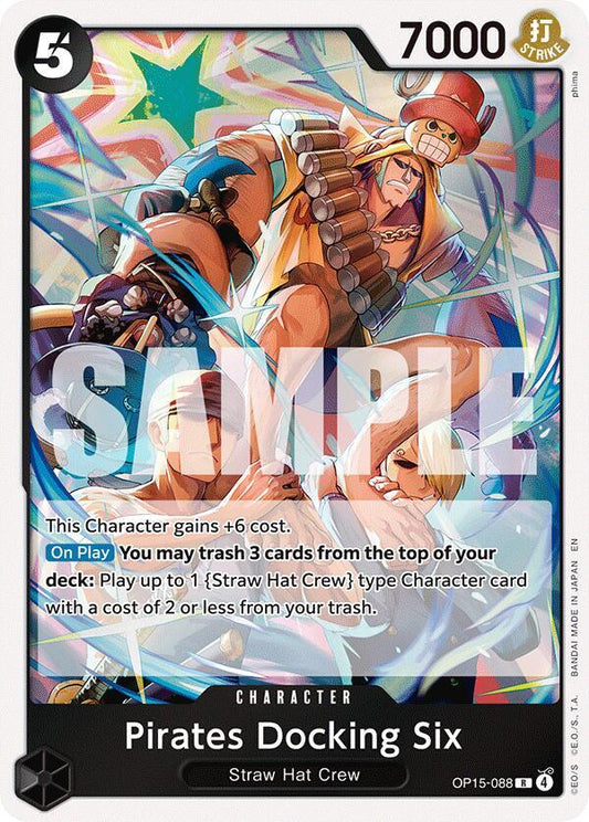 OP15-088 R Pirates Docking Six EN