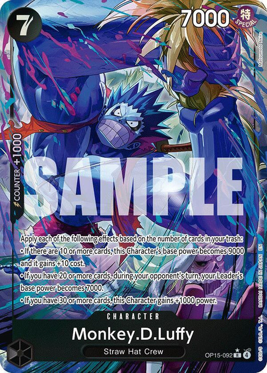 OP15-092 PR Monkey.D.Luffy EN