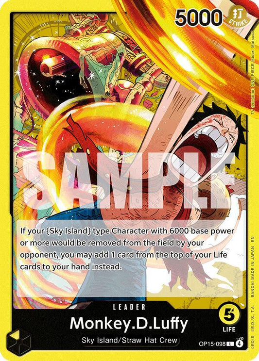 OP15-098 L Monkey.D.Luffy EN