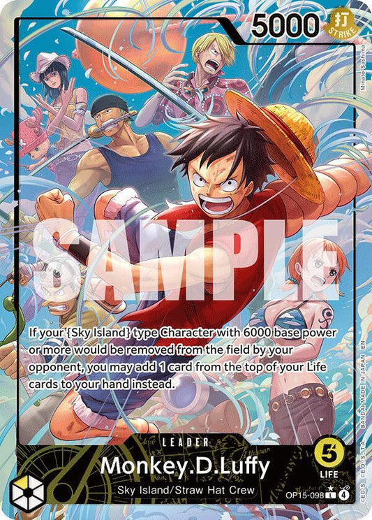OP15-098 PL Monkey.D.Luffy EN