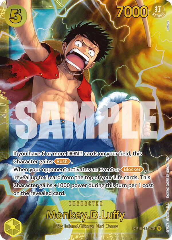 OP15-119 SEC Monkey.D.Luffy EN