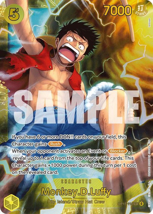 OP15-119 SEC Monkey.D.Luffy EN