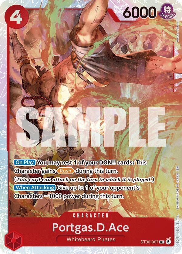 ST30-007 SR Portgas D. Ace EN