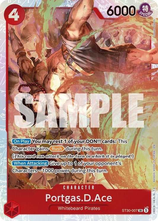 ST30-007 SR Portgas D. Ace EN