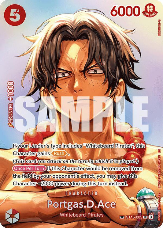 ST15-005 SP Portgas.D.Ace EN