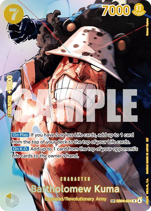 EB04-054 SP Bartholomew Kuma EN
