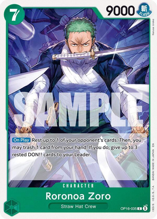 OP16-035 C Roronoa Zoro EN