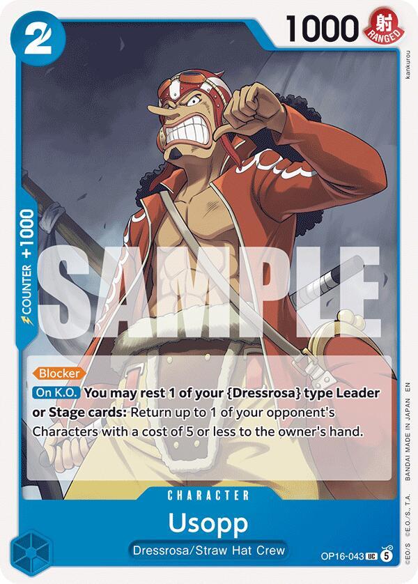 OP16-043 UC Usopp EN