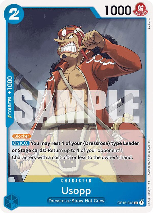 OP16-043 UC Usopp EN