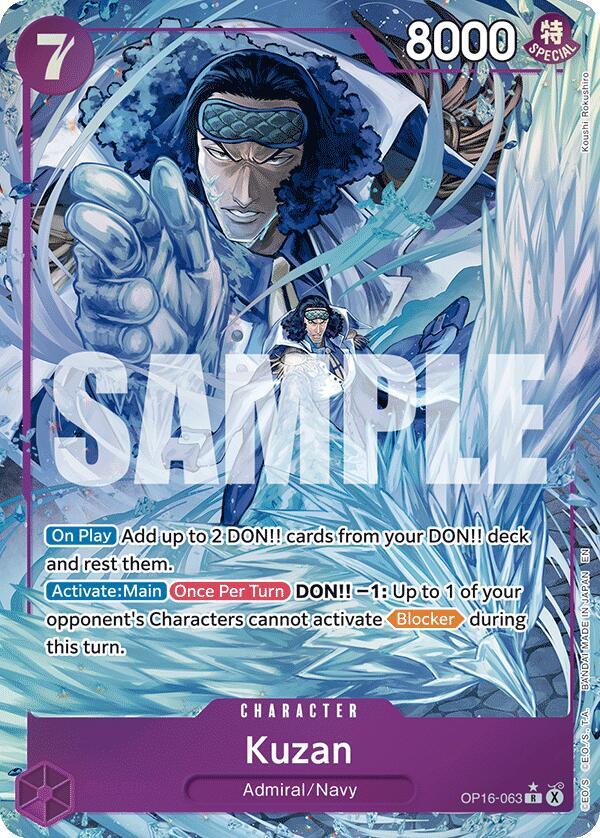 OP16-063 PR Kuzan EN