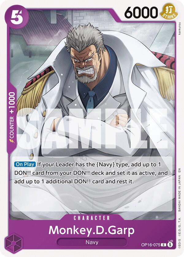 OP16-075 C Monkey.D.Garp EN