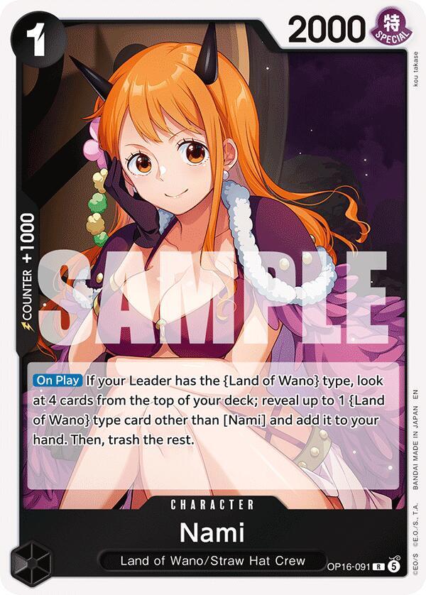 OP16-091 R Nami EN