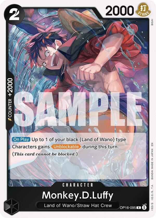 OP16-095 R Monkey.D.Luffy EN