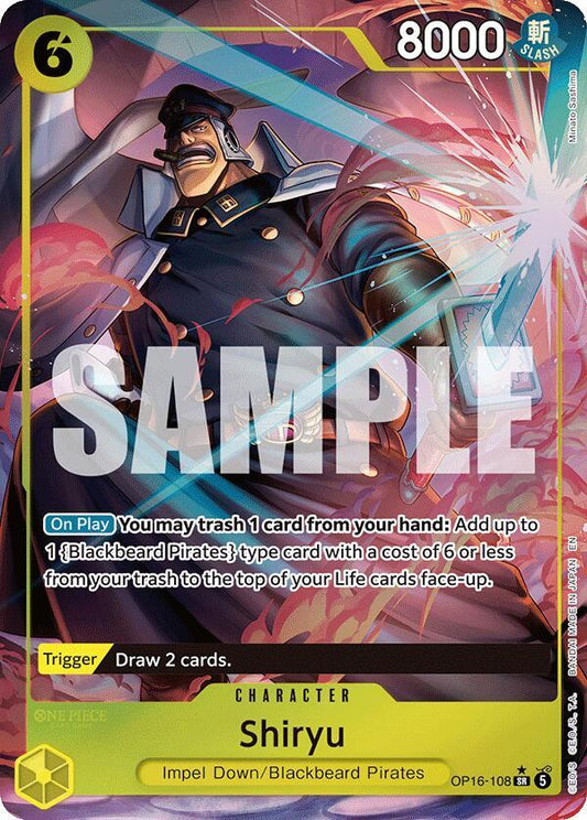 OP16-108 PSR Shiryu EN