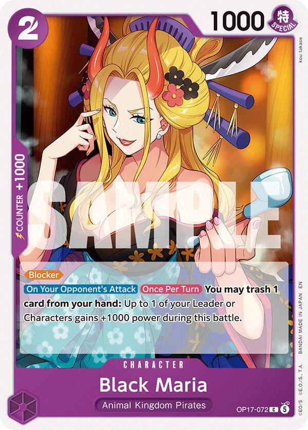 OP17-072 C Black Maria EN