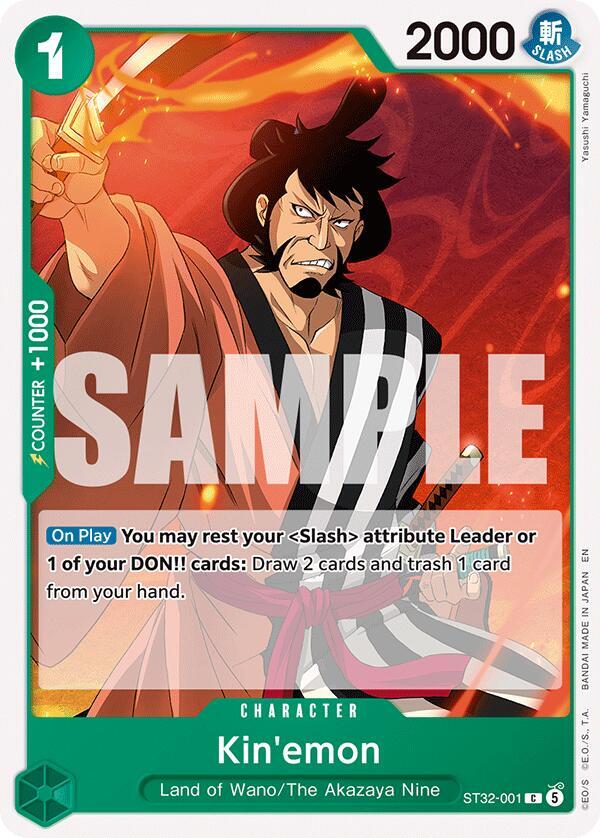ST32-001 C Kin'emon EN