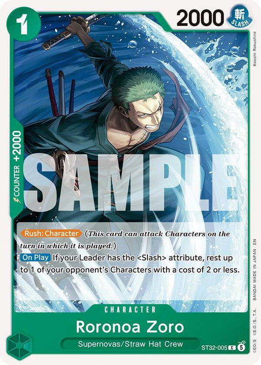 ST32-005 C Roronoa Zoro EN